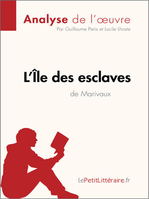 cover image of L'Île des esclaves de Marivaux (Analyse de l'oeuvre)